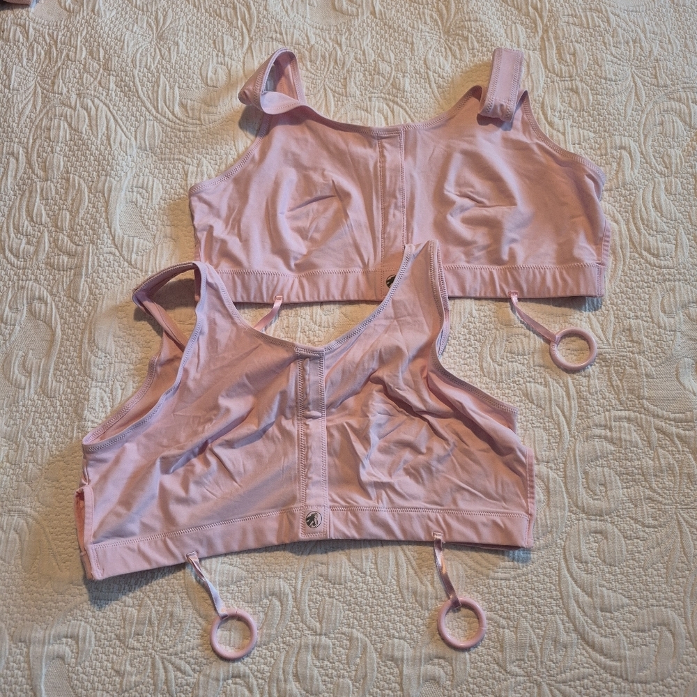 Masthead Elizabeth Pink Surgical Bra women's size 2XL after surgery bras NEW